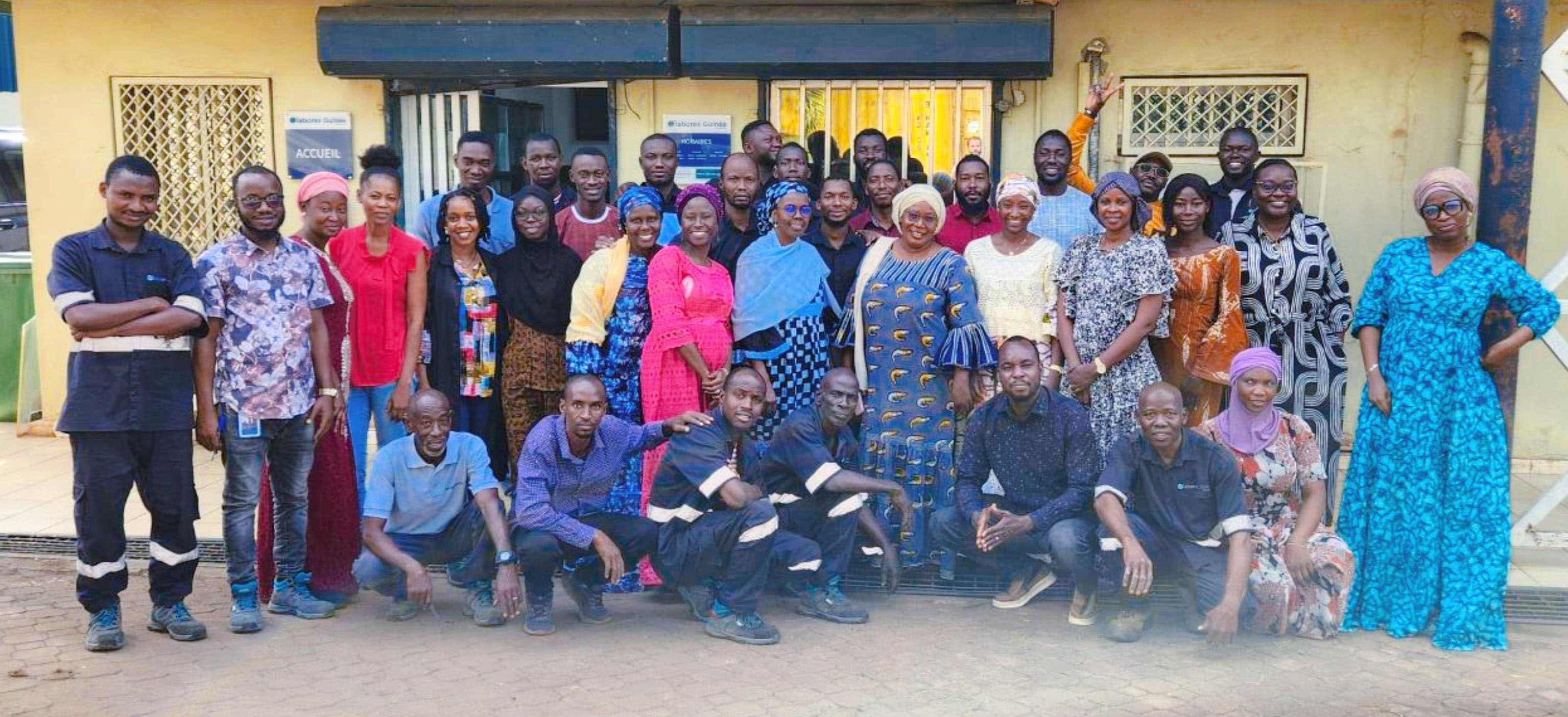 Equipe de Laborex GUINÉE à CONAKRY